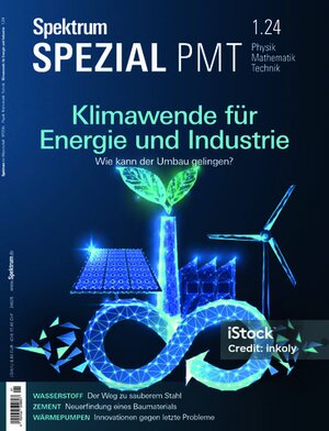 Buchcover Spektrum Spezial 1/2024 - Klimawende für Energie und Industrie  | EAN 9783958928558 | ISBN 3-95892-855-2 | ISBN 978-3-95892-855-8