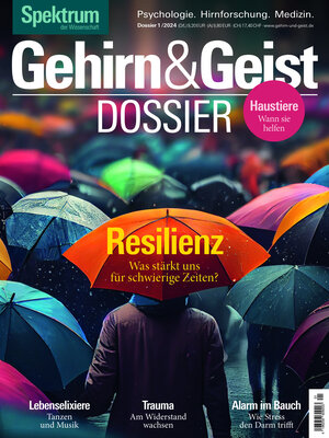 Buchcover Gehirn&Geist Dossier 1/2024 - Resilienz | EAN 9783958928596 | ISBN 3-95892-859-5 | ISBN 978-3-95892-859-6