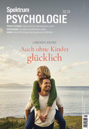 Buchcover Spektrum Psychologie 3/2024 - Auch ohne Kinder glücklich  | EAN 9783958928695 | ISBN 3-95892-869-2 | ISBN 978-3-95892-869-5