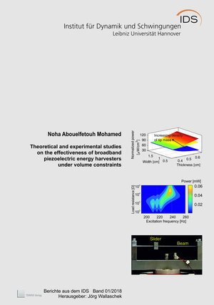 Buchcover Theoretical and experimental studies on the effectiveness of broadband piezoelectric energy harvesters under volume constraints | Noha Abouelfetouh Mohamed | EAN 9783959002608 | ISBN 3-95900-260-2 | ISBN 978-3-95900-260-8