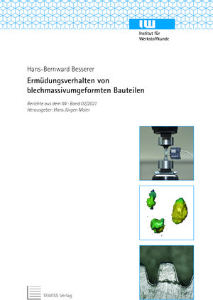 Buchcover Ermüdungsverhalten von blechmassivumgeformten Bauteilen | Hans-Bernward Besserer | EAN 9783959006415 | ISBN 3-95900-641-1 | ISBN 978-3-95900-641-5