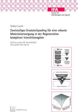 Buchcover Zweistufiges Ersatzteilpooling für eine robuste Materialversorgung in der Regeneration komplexer Investitionsgüter | Torben Lucht | EAN 9783959007467 | ISBN 3-95900-746-9 | ISBN 978-3-95900-746-7