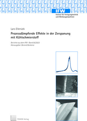 Buchcover Prozessdämpfende Effekte in der Zerspanung mit Kühlschmierstoff | Lars Ellersiek | EAN 9783959008259 | ISBN 3-95900-825-2 | ISBN 978-3-95900-825-9