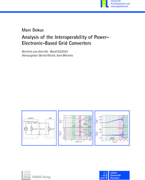Buchcover Analysis of the Interoperability of Power-Electronic-Based Grid Converters | Marc Dokus | EAN 9783959008488 | ISBN 3-95900-848-1 | ISBN 978-3-95900-848-8