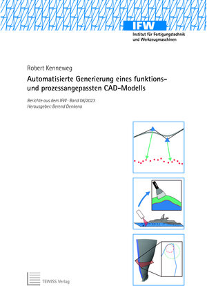 Buchcover Automatisierte Generierung eines funktions- und prozessangepassten CAD-Modells | Robert Kenneweg | EAN 9783959008532 | ISBN 3-95900-853-8 | ISBN 978-3-95900-853-2