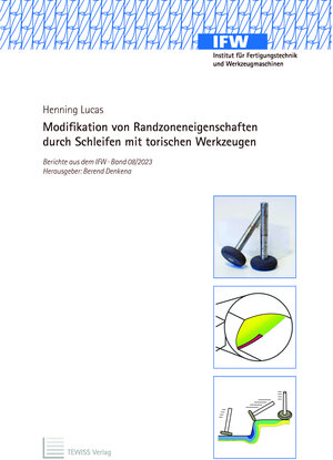 Buchcover Modifikation von Randzoneneigenschaften durch Schleifen mit torischen Werkzeugen | Henning Lucas | EAN 9783959008860 | ISBN 3-95900-886-4 | ISBN 978-3-95900-886-0