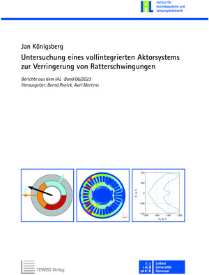 Buchcover Untersuchung eines vollintegrierten Aktorsystems zur Verringerung von Ratterschwingungen | Jan Königsberg | EAN 9783959008914 | ISBN 3-95900-891-0 | ISBN 978-3-95900-891-4
