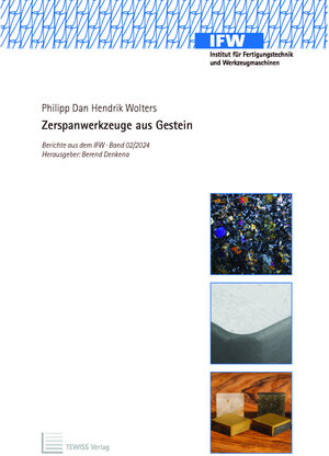 Buchcover Zerspanwerkzeuge aus Gestein | Philipp Dan Hendrik Wolters | EAN 9783959009058 | ISBN 3-95900-905-4 | ISBN 978-3-95900-905-8