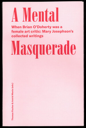 Buchcover A Mental Masquerade | Mary Josephson | EAN 9783959052276 | ISBN 3-95905-227-8 | ISBN 978-3-95905-227-6