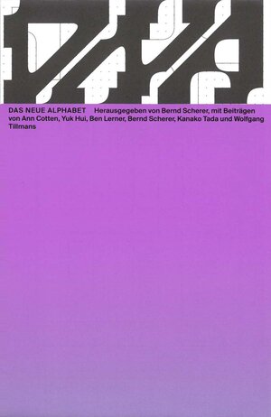 Buchcover Das Neue Alphabet | Ann Cotten | EAN 9783959054522 | ISBN 3-95905-452-1 | ISBN 978-3-95905-452-2