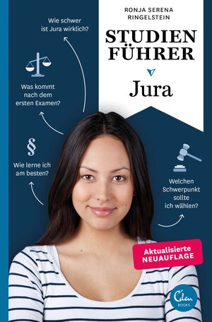 Buchcover Studienführer Jura | Ronja Serena Ringelstein | EAN 9783959100380 | ISBN 3-95910-038-8 | ISBN 978-3-95910-038-0