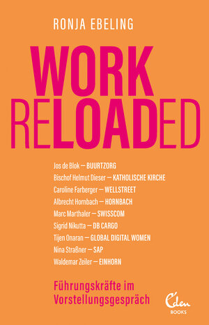 Buchcover Work Reloaded | Ronja Ebeling | EAN 9783959104050 | ISBN 3-95910-405-7 | ISBN 978-3-95910-405-0