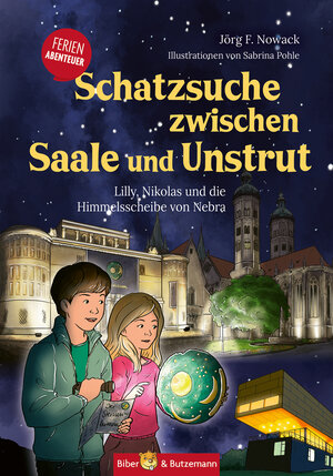 Buchcover Schatzsuche zwischen Saale und Unstrut - Lilly, Nikolas und die Himmelscheibe von Nebra | Jörg F. Nowack | EAN 9783959160476 | ISBN 3-95916-047-X | ISBN 978-3-95916-047-6