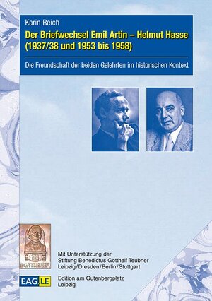 Buchcover Der Briefwechsel Emil Artin - Helmut Hasse (1937/38 und 1953 bis 1958) | Karin Reich | EAN 9783959221030 | ISBN 3-95922-103-7 | ISBN 978-3-95922-103-0