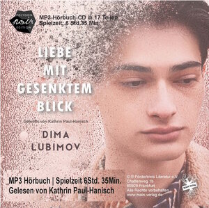 Buchcover Liebe mit gesenktem Blick | Dima Lubimov | EAN 9783959496667 | ISBN 3-95949-666-4 | ISBN 978-3-95949-666-7