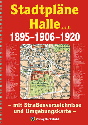 Buchcover Stadtpläne Halle a.d.S. 1895–1906–1920 [STADTPLAN]  | EAN 9783959661256 | ISBN 3-95966-125-8 | ISBN 978-3-95966-125-6
