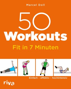 Buchcover 50 Workouts – Fit in 7 Minuten | Marcel Doll | EAN 9783959716338 | ISBN 3-95971-633-8 | ISBN 978-3-95971-633-8