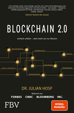 Buchcover Blockchain 2.0 – einfach erklärt – mehr als nur Bitcoin | Julian Hosp | EAN 9783959721592 | ISBN 3-95972-159-5 | ISBN 978-3-95972-159-2
