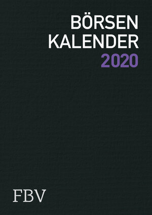 Buchcover Börsenkalender 2020 | Dirk Meissner | EAN 9783959721721 | ISBN 3-95972-172-2 | ISBN 978-3-95972-172-1