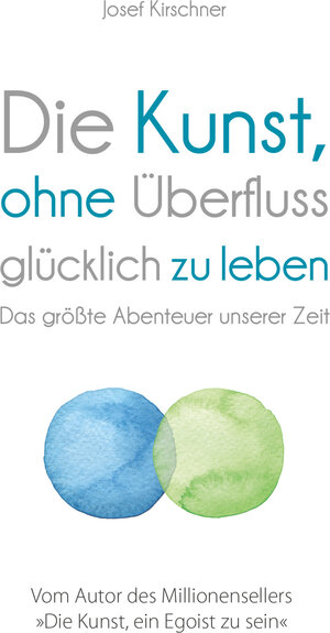 Buchcover Die Kunst, ohne Überfluss glücklich zu leben | Josef Kirschner | EAN 9783959723169 | ISBN 3-95972-316-4 | ISBN 978-3-95972-316-9
