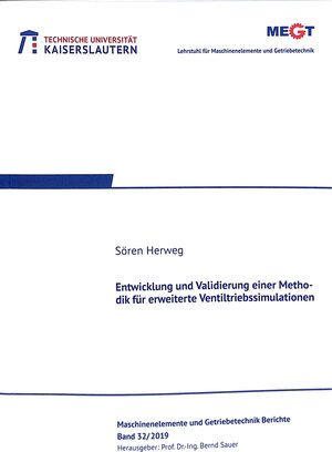 Buchcover Entwicklung und Validierung einer Methodik für erweiterte Ventiltriebssimulation | Sören Herweg | EAN 9783959741064 | ISBN 3-95974-106-5 | ISBN 978-3-95974-106-4