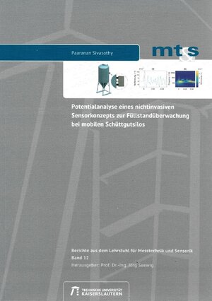 Buchcover Potentialanalyse eines nichtinvasiven Sensorkonzepts zur Füllstandüberwachung bei mobilen Schüttgutsilos | Paaranan Sivasothy | EAN 9783959741606 | ISBN 3-95974-160-X | ISBN 978-3-95974-160-6