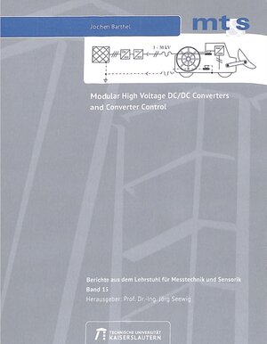 Buchcover Modular high voltage DC/DC converters and converter control | Jochen Barthel | EAN 9783959741927 | ISBN 3-95974-192-8 | ISBN 978-3-95974-192-7