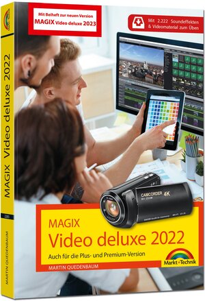 Buchcover MAGIX Video deluxe 2022 / 2023 - Das Buch zur Software. Die besten Tipps und Tricks: | Martin Quedenbaum | EAN 9783959825313 | ISBN 3-95982-531-5 | ISBN 978-3-95982-531-3