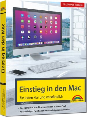 Buchcover Einstieg in den Mac - aktuell zu macOS Sonoma | Uwe Albrecht | EAN 9783959825368 | ISBN 3-95982-536-6 | ISBN 978-3-95982-536-8