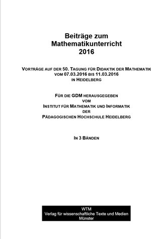 Buchcover Beiträge zum Mathematikunterricht 2016  | EAN 9783959870146 | ISBN 3-95987-014-0 | ISBN 978-3-95987-014-6