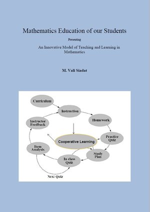 Buchcover Mathematics Education of our Students | M. Vali Siadat | EAN 9783959872317 | ISBN 3-95987-231-3 | ISBN 978-3-95987-231-7