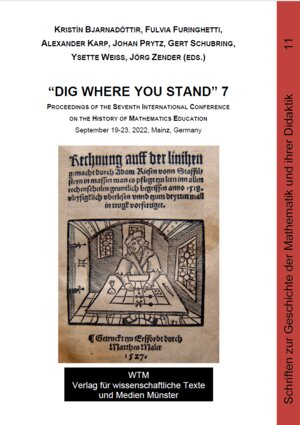 Buchcover “Dig Where You Stand” 7  | EAN 9783959872560 | ISBN 3-95987-256-9 | ISBN 978-3-95987-256-0