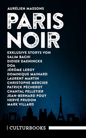 Buchcover Aurélien Massons PARIS NOIR | Didier Daeninckx | EAN 9783959880244 | ISBN 3-95988-024-3 | ISBN 978-3-95988-024-4