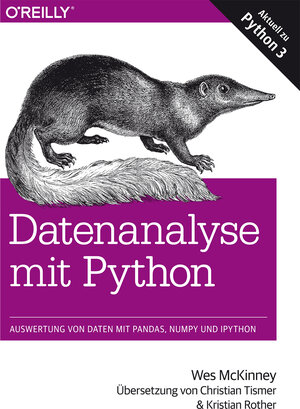Buchcover Datenanalyse mit Python | Wes McKinney | EAN 9783960090007 | ISBN 3-96009-000-5 | ISBN 978-3-96009-000-7