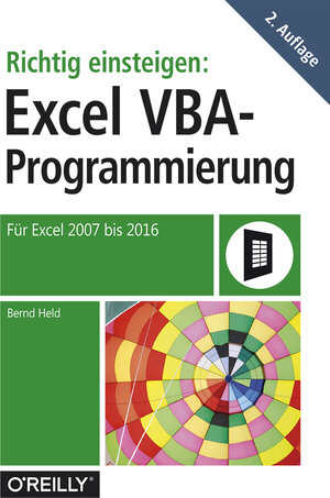 Buchcover Richtig einsteigen: Excel-VBA-Programmierung | Bernd Held | EAN 9783960090038 | ISBN 3-96009-003-X | ISBN 978-3-96009-003-8