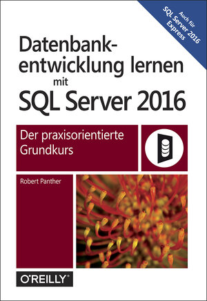 Buchcover Datenbankentwicklung lernen mit SQL Server 2016 | Robert Panther | EAN 9783960090410 | ISBN 3-96009-041-2 | ISBN 978-3-96009-041-0