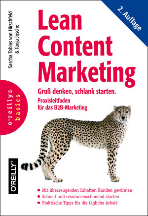 Buchcover Lean Content Marketing | Sascha Tobias von Hirschfeld | EAN 9783960090656 | ISBN 3-96009-065-X | ISBN 978-3-96009-065-6