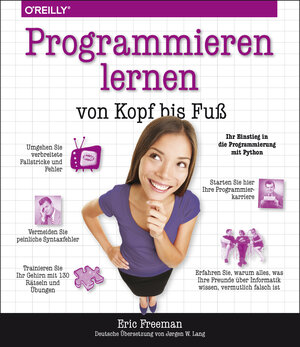 Buchcover Programmieren lernen von Kopf bis Fuß | Eric Freeman | EAN 9783960090762 | ISBN 3-96009-076-5 | ISBN 978-3-96009-076-2