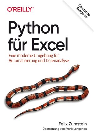Buchcover Python für Excel | Felix Zumstein | EAN 9783960091974 | ISBN 3-96009-197-4 | ISBN 978-3-96009-197-4