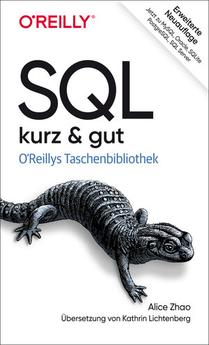 Buchcover SQL – kurz & gut | Alice Zhao | EAN 9783960106944 | ISBN 3-96010-694-7 | ISBN 978-3-96010-694-4