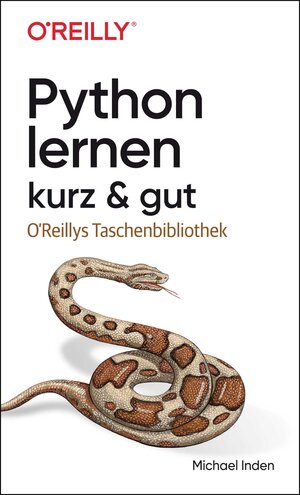 Buchcover Python lernen – kurz & gut | Michael Inden | EAN 9783960107231 | ISBN 3-96010-723-4 | ISBN 978-3-96010-723-1
