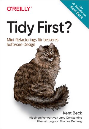 Buchcover Tidy First? | Kent Beck | EAN 9783960108436 | ISBN 3-96010-843-5 | ISBN 978-3-96010-843-6