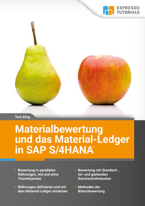 Buchcover Materialbewertung und das Material-Ledger in SAP S/4HANA | Tom King | EAN 9783960120742 | ISBN 3-96012-074-5 | ISBN 978-3-96012-074-2