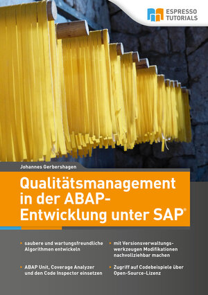 Buchcover Qualitätsmanagement in der ABAP-Entwicklung unter SAP | Johannes Gerbershagen | EAN 9783960120919 | ISBN 3-96012-091-5 | ISBN 978-3-96012-091-9