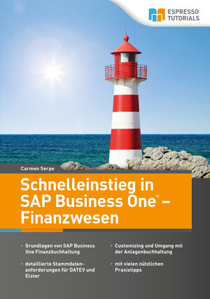 Buchcover Schnelleinstieg in SAP Business One - Finanzwesen | Carmen Serpe | EAN 9783960126560 | ISBN 3-96012-656-5 | ISBN 978-3-96012-656-0