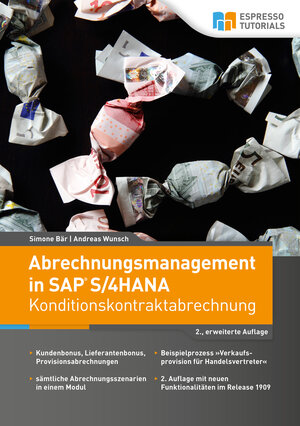 Buchcover Abrechnungsmanagement in SAP S/4HANA – Konditionskontraktabrechnung (2., erweiterte Auflage) | Simone Bär | EAN 9783960126614 | ISBN 3-96012-661-1 | ISBN 978-3-96012-661-4