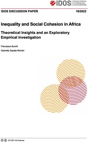 Buchcover Inequality and social cohesion in Africa | Francesco Burchi | EAN 9783960211952 | ISBN 3-96021-195-3 | ISBN 978-3-96021-195-2