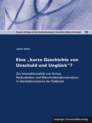 Buchcover Eine „kurze Geschichte von Unschuld und Unglück“? | Jakob Vetter | EAN 9783960233107 | ISBN 3-96023-310-8 | ISBN 978-3-96023-310-7