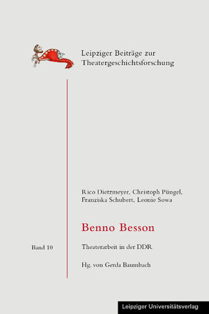 Buchcover Benno Besson | Rico Dietzmeyer | EAN 9783960234999 | ISBN 3-96023-499-6 | ISBN 978-3-96023-499-9