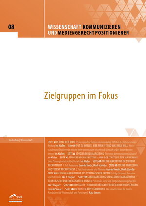 Buchcover Wissenschaft kommunizieren und mediengerecht positionieren - Heft 8 | Iris Klaßen | EAN 9783960371731 | ISBN 3-96037-173-X | ISBN 978-3-96037-173-1